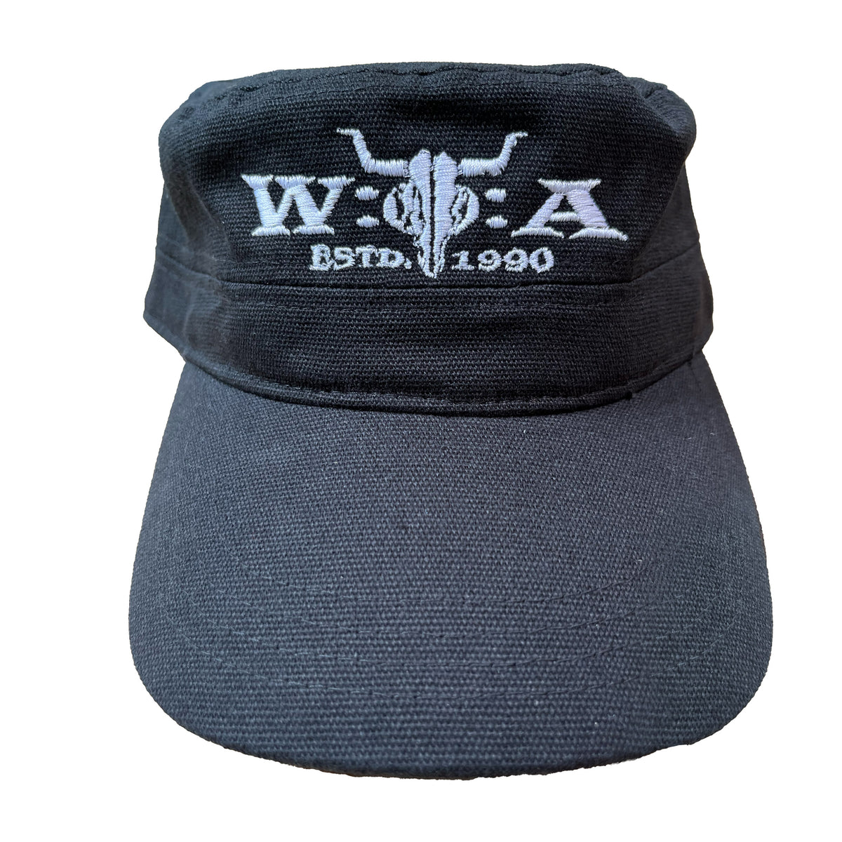 W:O:A - Military Hat - Logo weiß