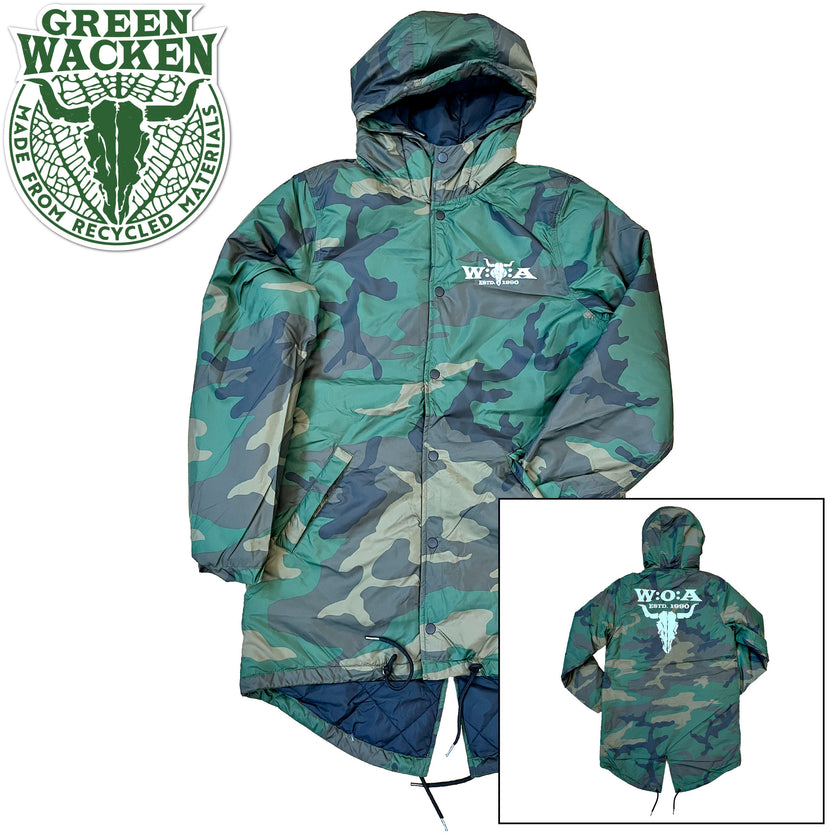 W:O:A - Camo Parka - Logo