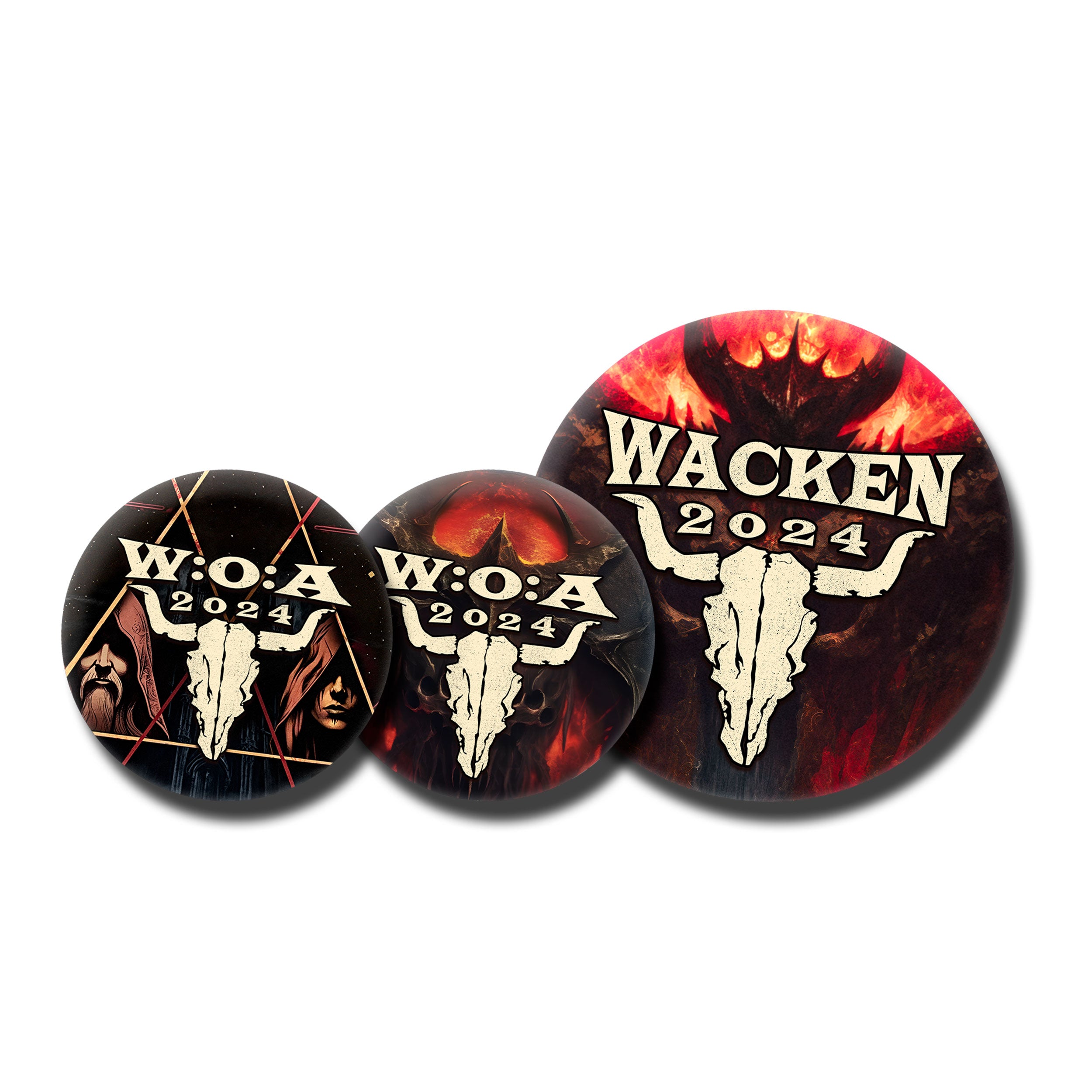 W:O:A - Button 3er Set - Bundle 2024 image