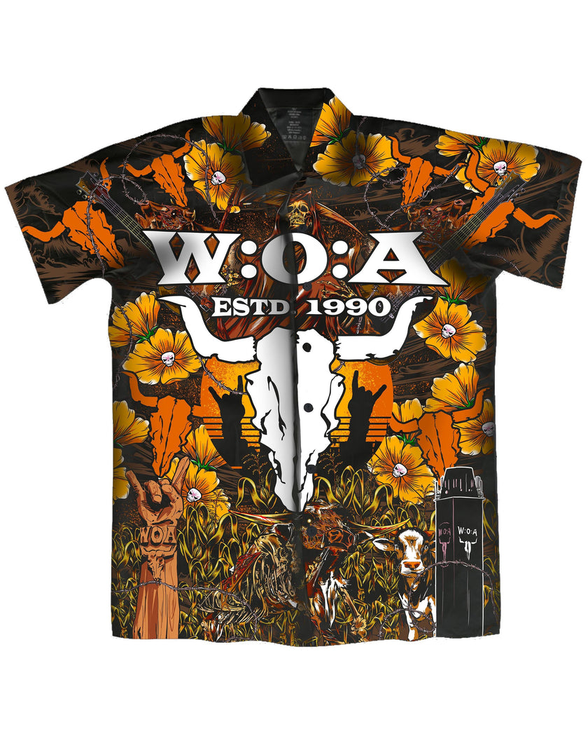 W:O:A - Hawaiian Shirt - Full Metal