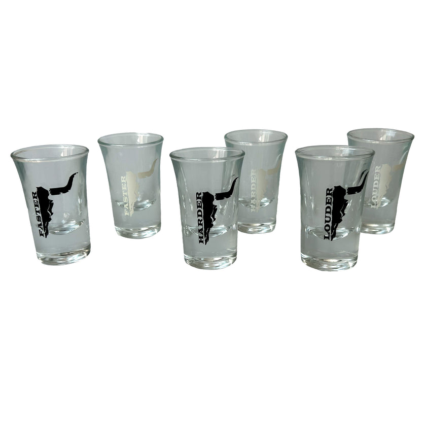 W:O:A - Shot glass set of 6 - FHL