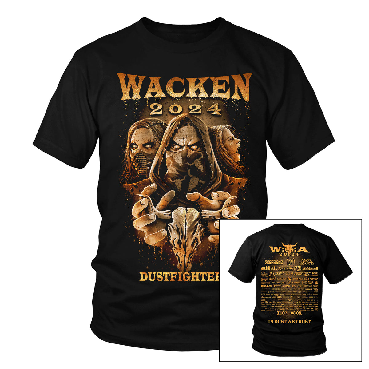 W:O:A - T-Shirt - Dustfighter 2024