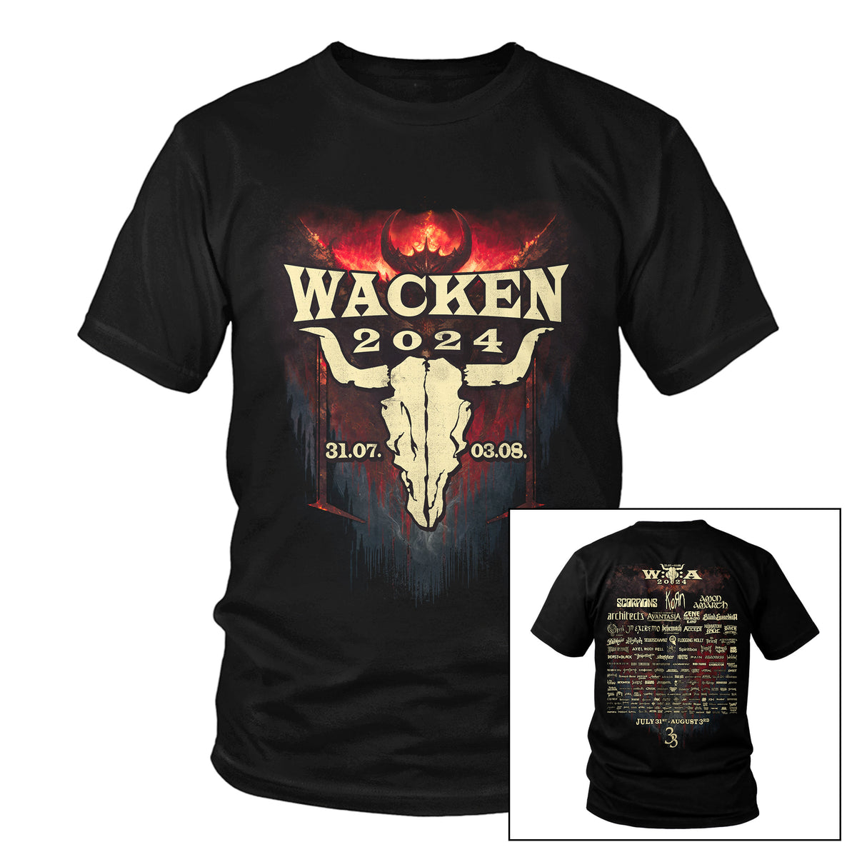 W:O:A - T-Shirt - Main 2024