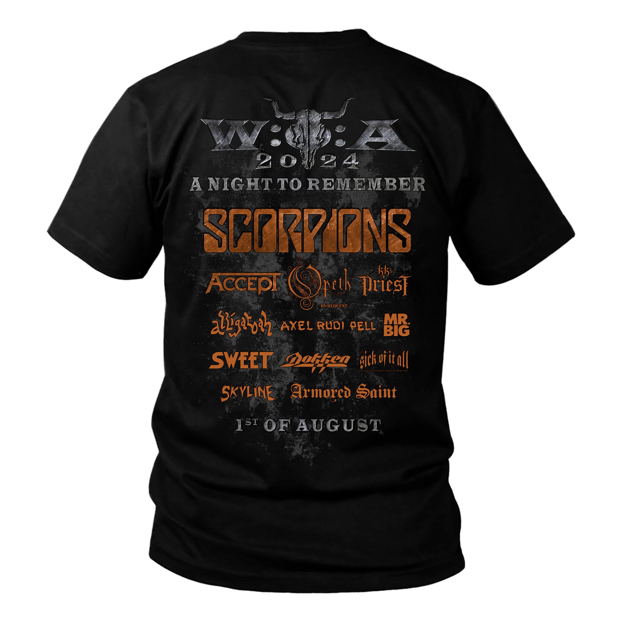 W:O:A - T-Shirt - Night to Remember 2024 image