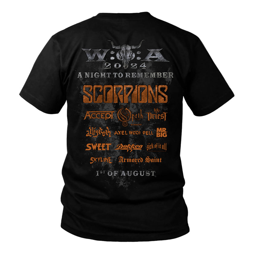 W:O:A - T-Shirt - Night to Remember 2024