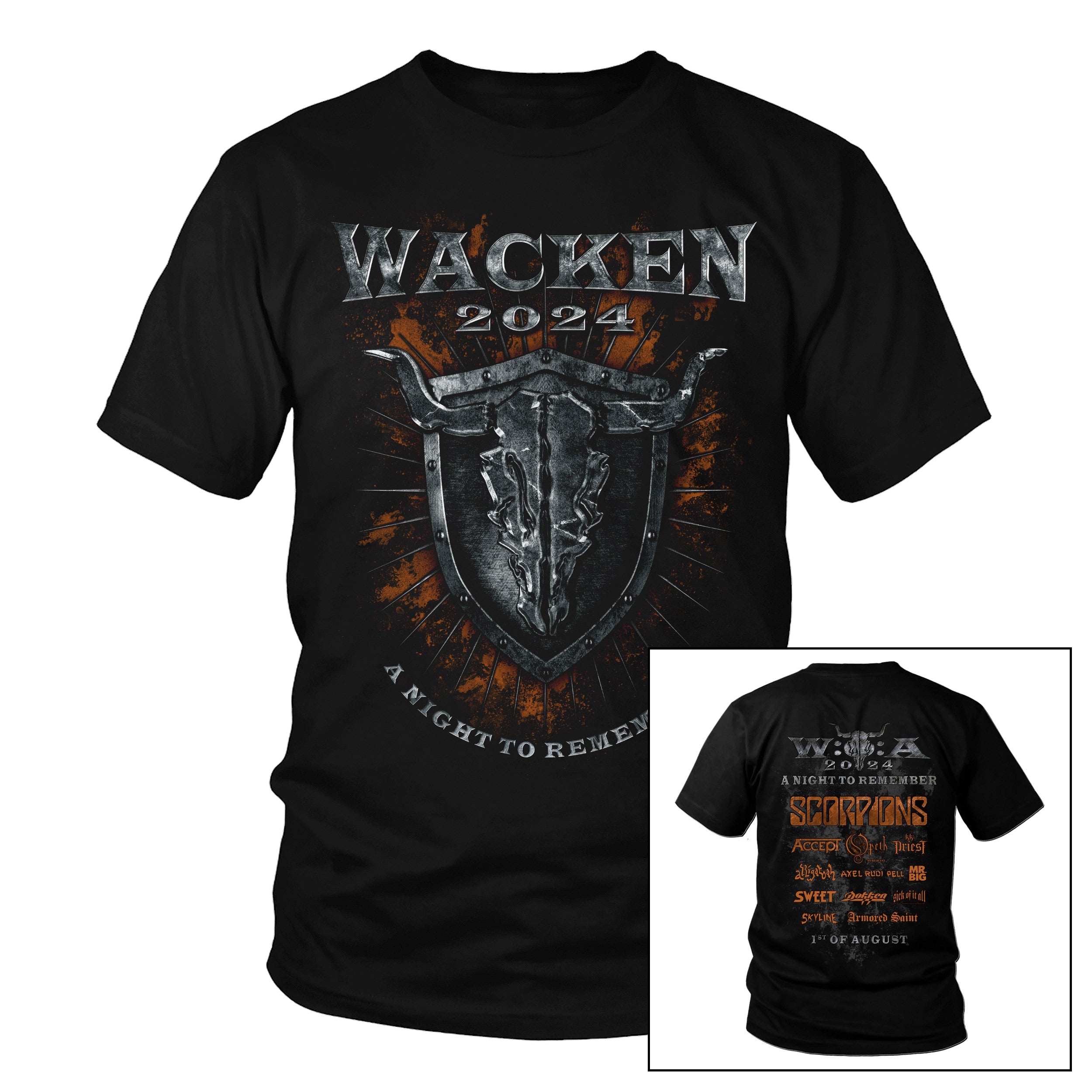 W:O:A - T-Shirt - Night to Remember 2024 image