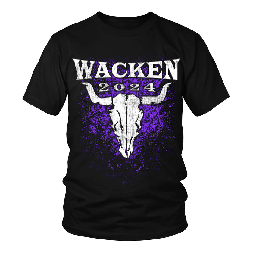 W:O:A - T-Shirt - Purple Splash 2024