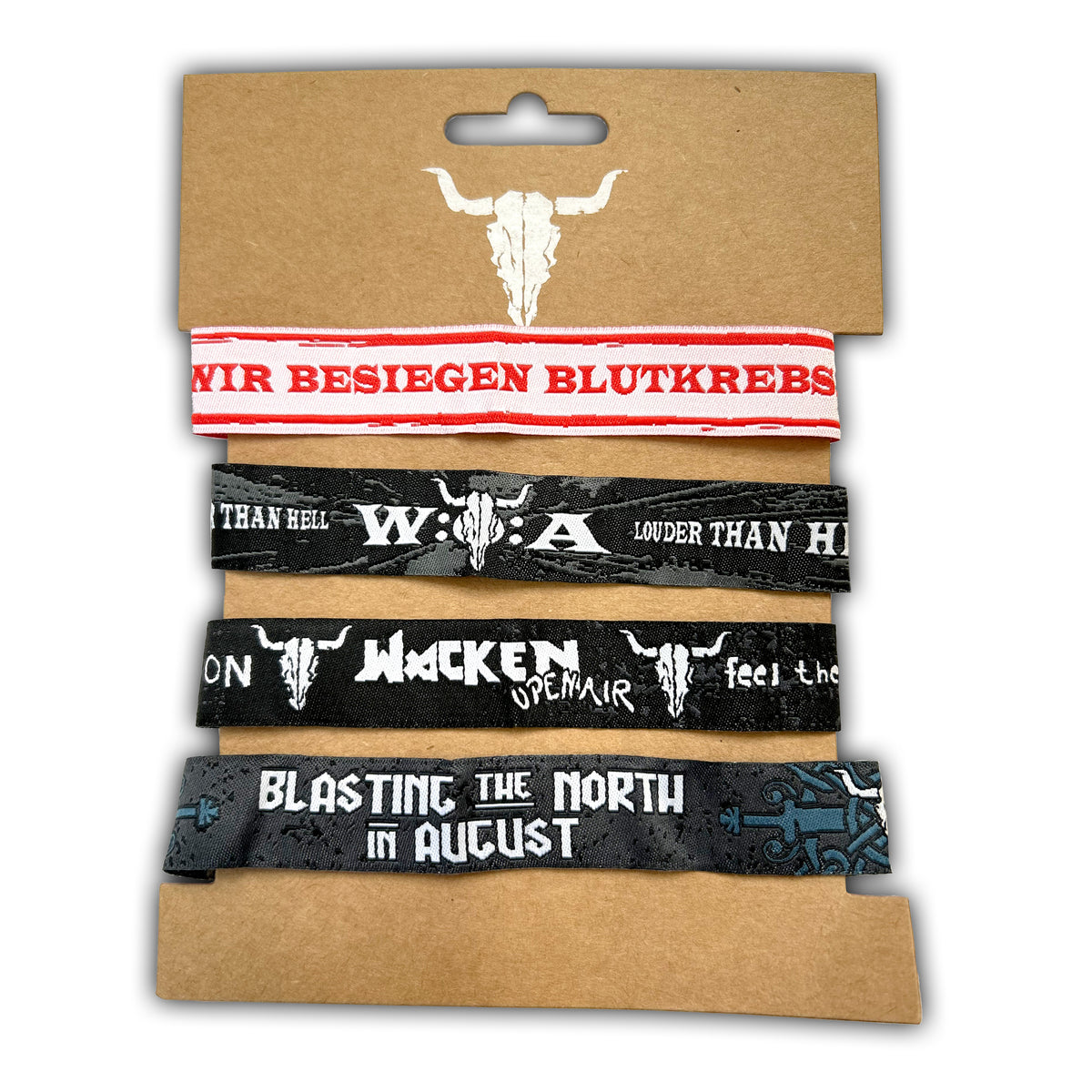 W:O:A - Wristband - Set of 4 2.0