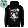 W:O:A - HoodZip - Black Magic