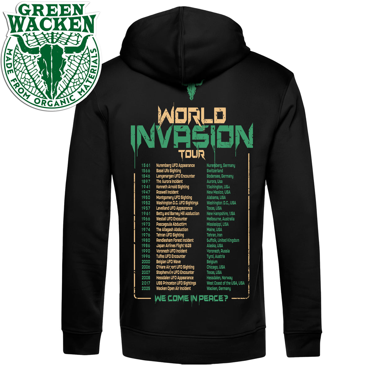 W:O:A - Hoodie - Alien 2025