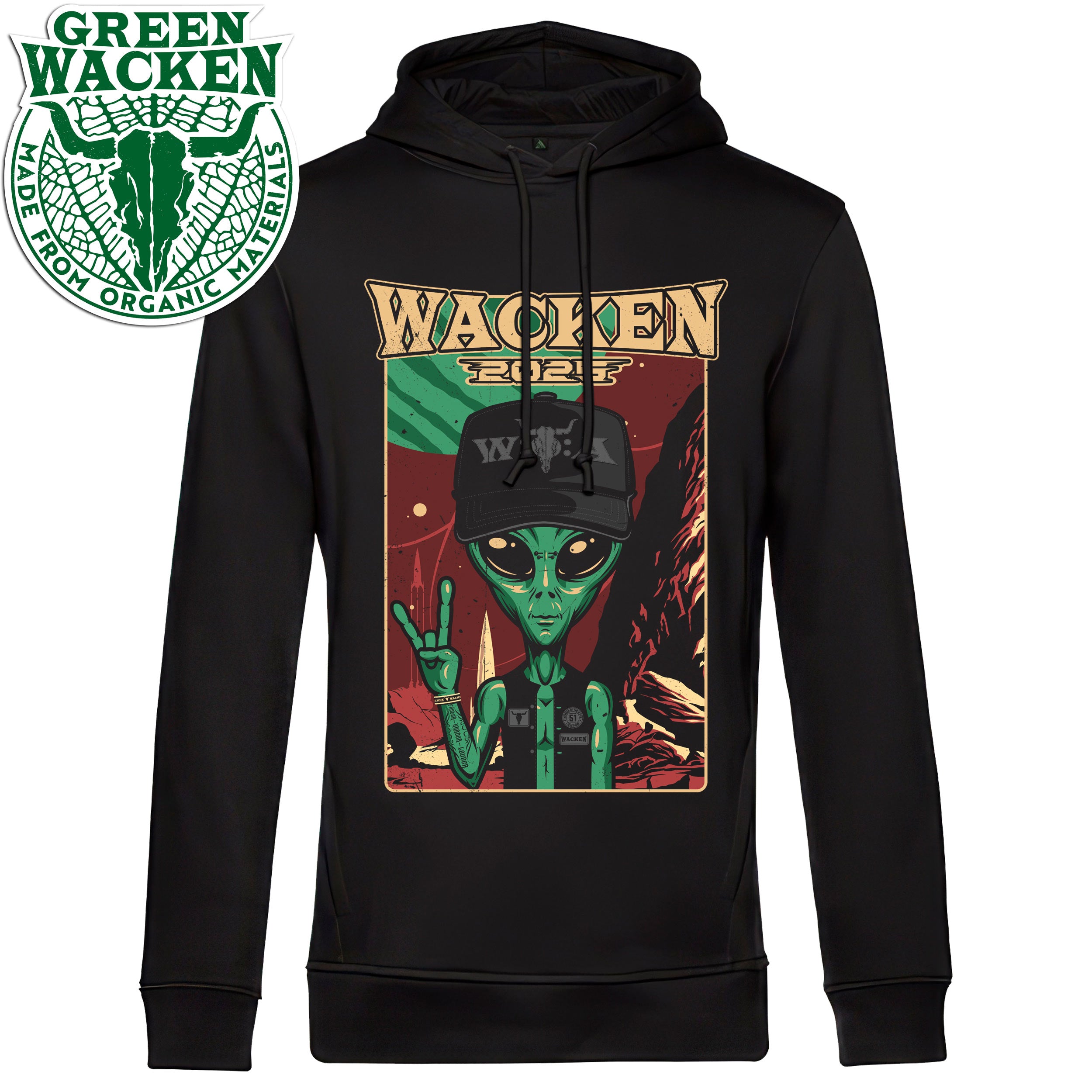 W:O:A - Hoodie - Alien 2025 image