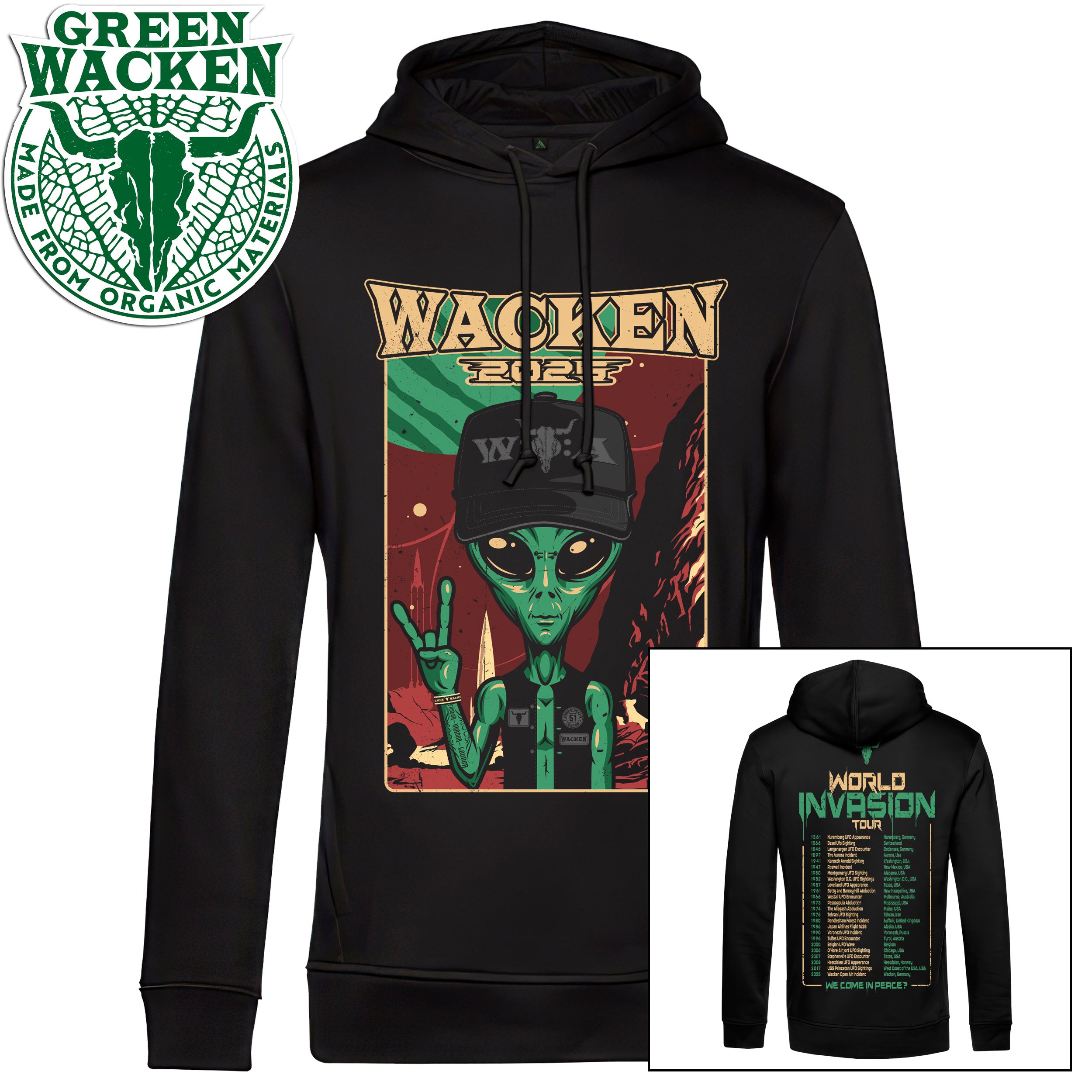 W:O:A - Hoodie - Alien 2025 image