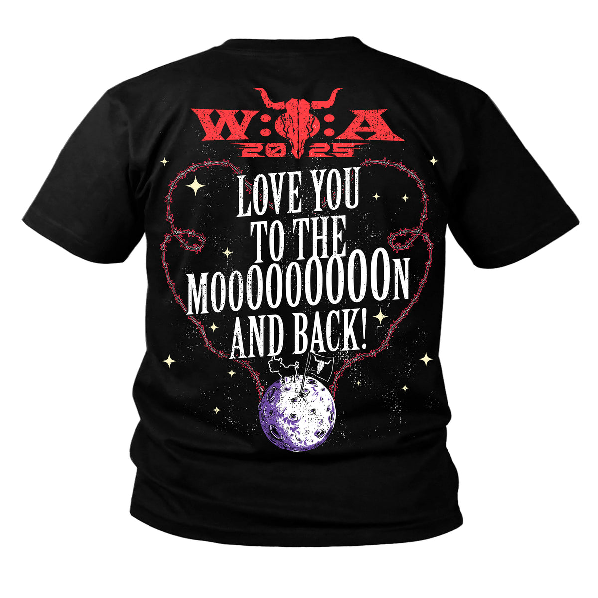 W:O:A - Kids T-Shirt - Cow 2025