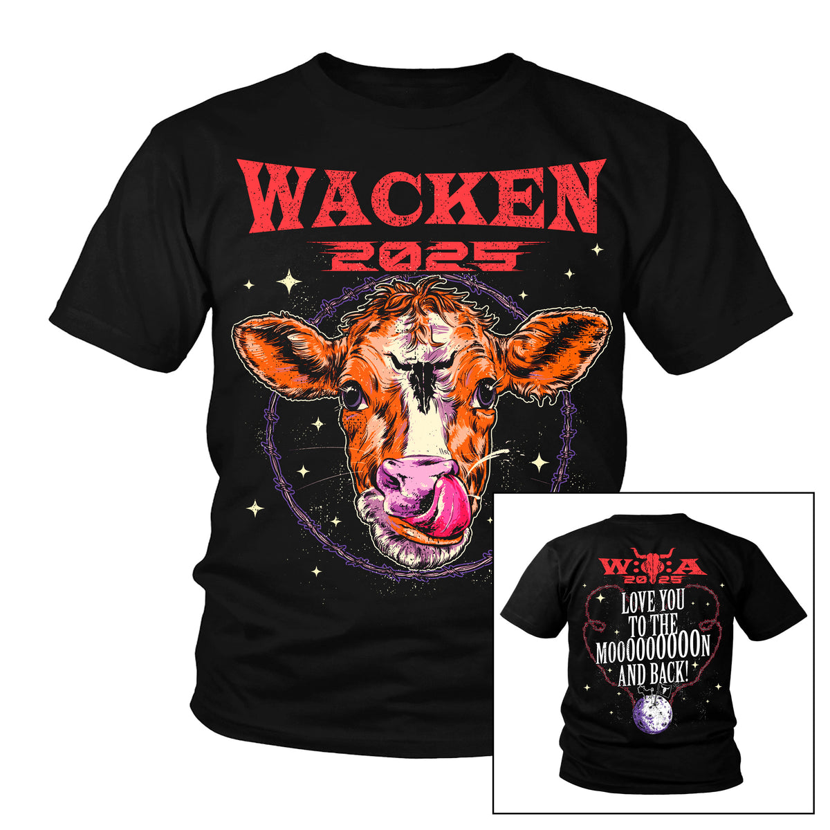 W:O:A - Kids T-Shirt - Cow 2025