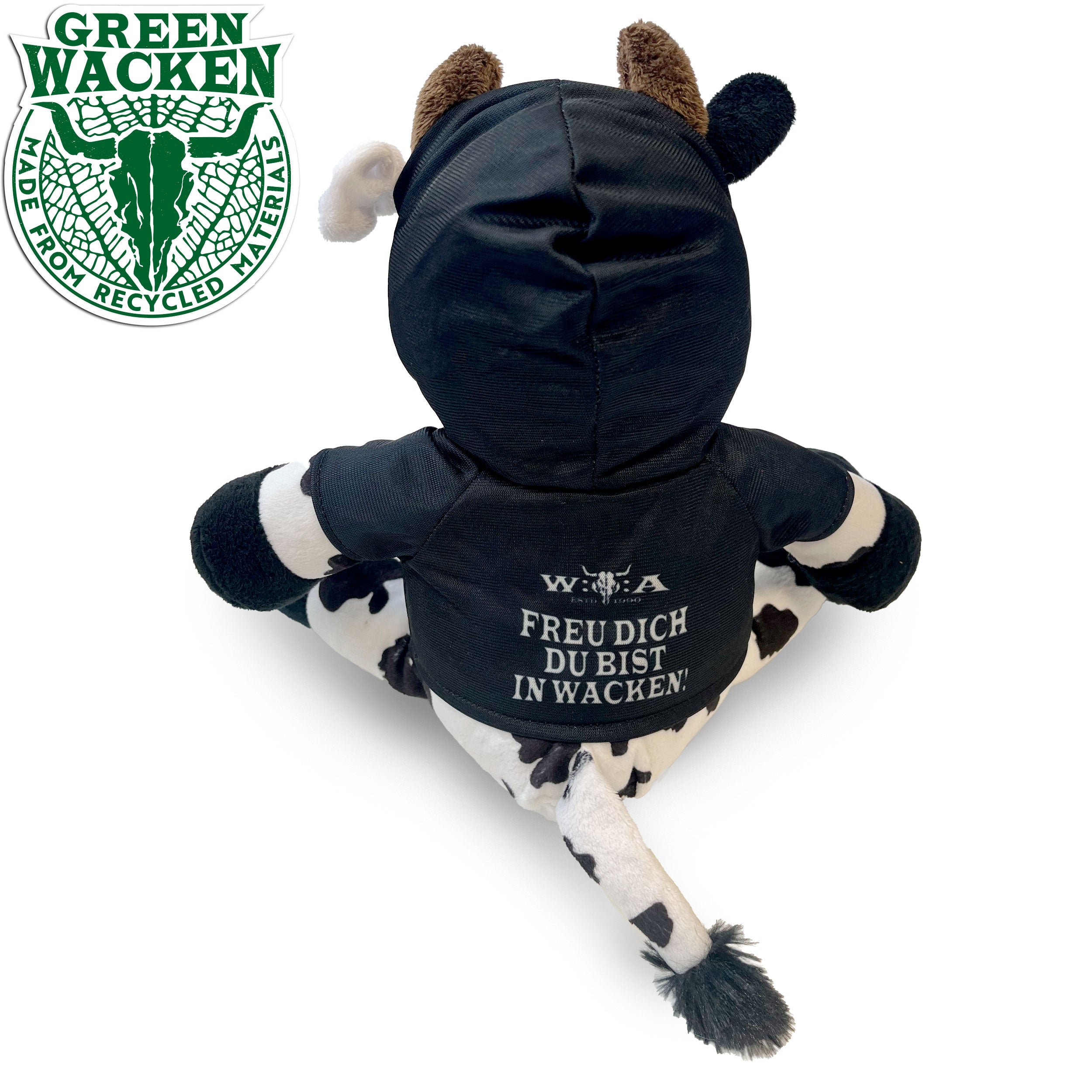 W:O:A - Plush cow with hoodie image