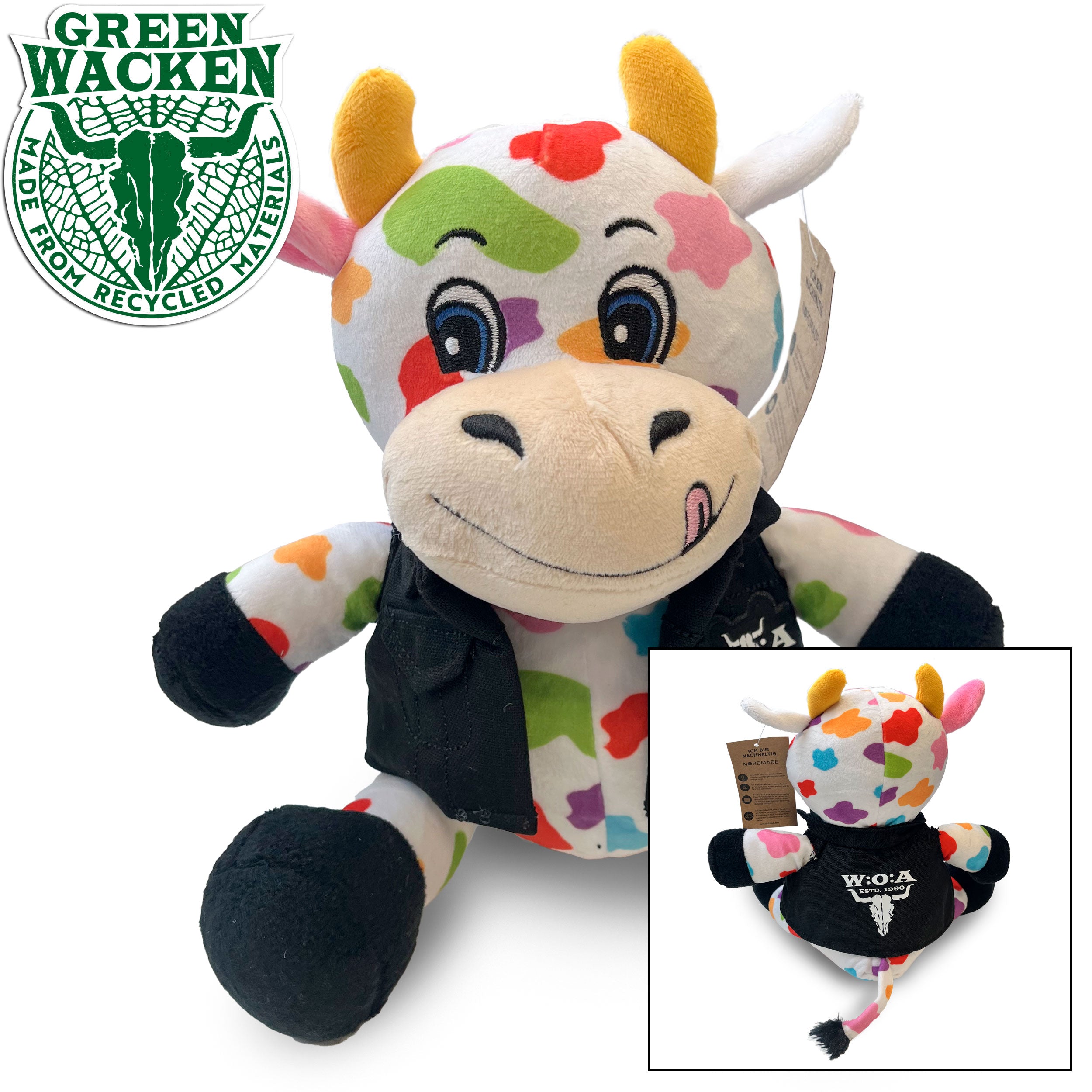 W:O:A - Plüschkuh mit Kutte image