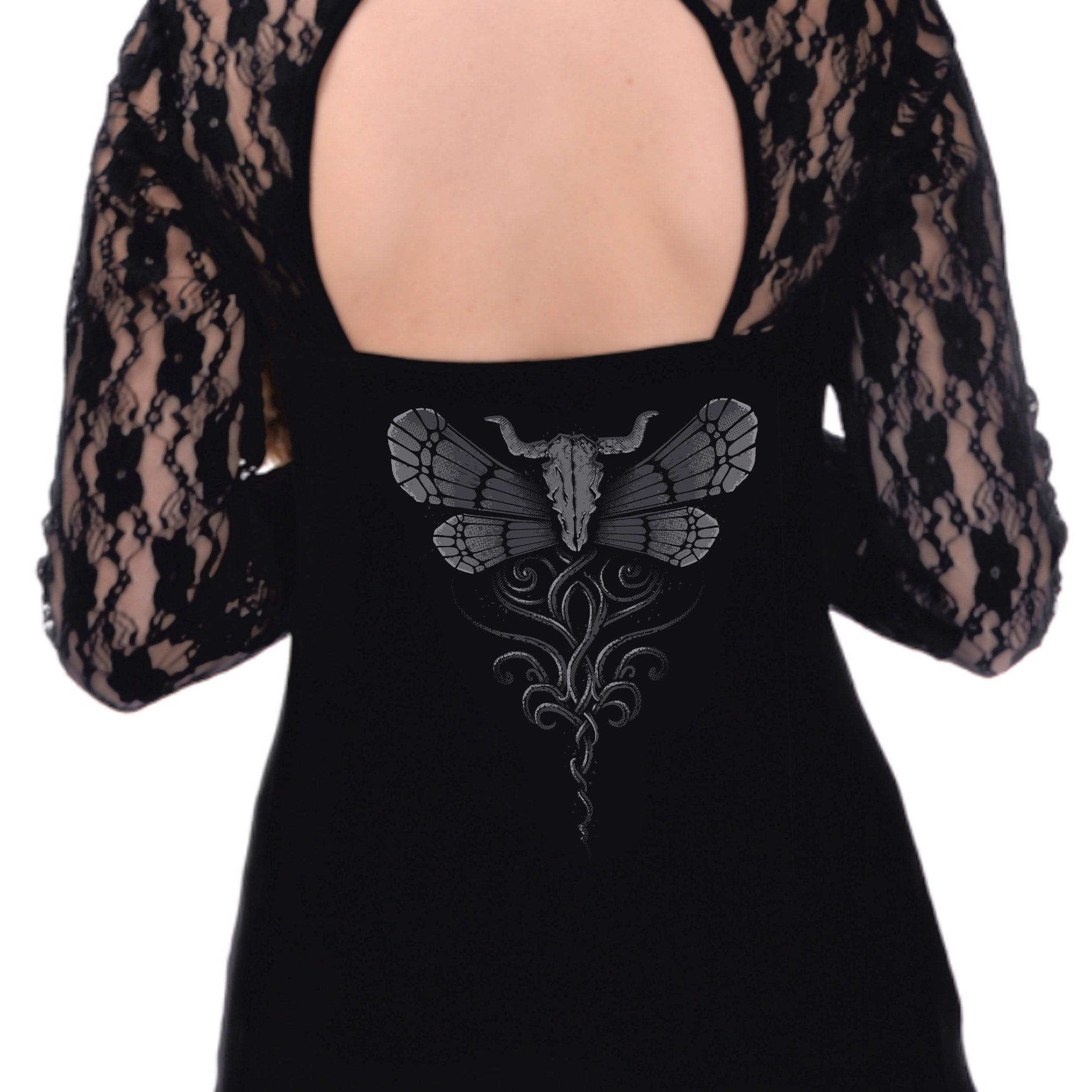W:O:A - Girlie Mesh Top - Butterfly image