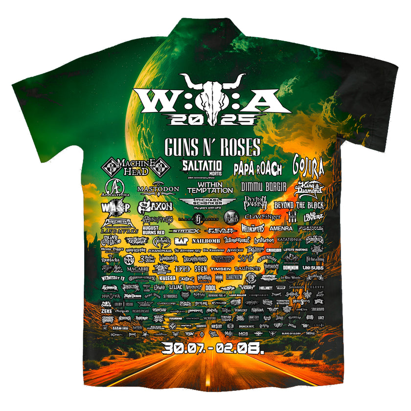 W:O:A - Hawaii Hemd - Alien Attack 2025
