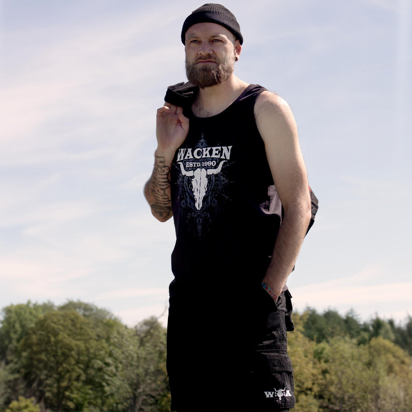 W:O:A -  Herren Tank Top - Tenebrous