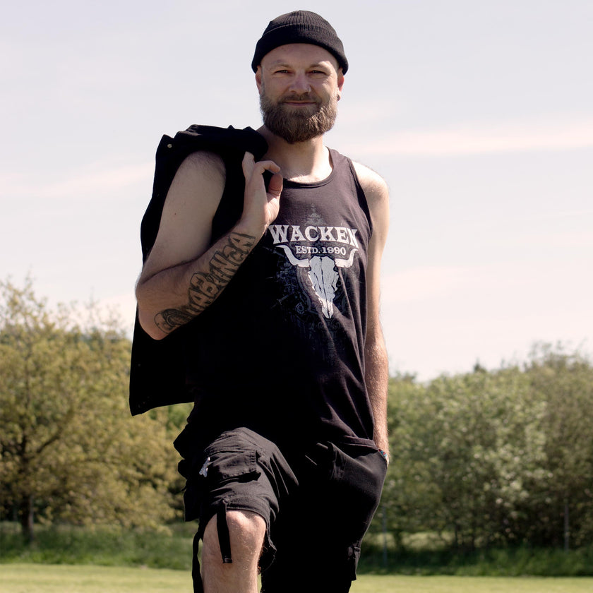 W:O:A -  Herren Tank Top - Tenebrous