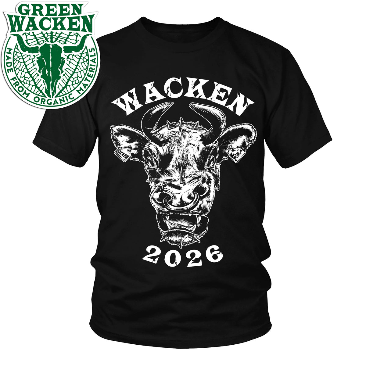 W:O:A - T-Shirt - Angry Cow