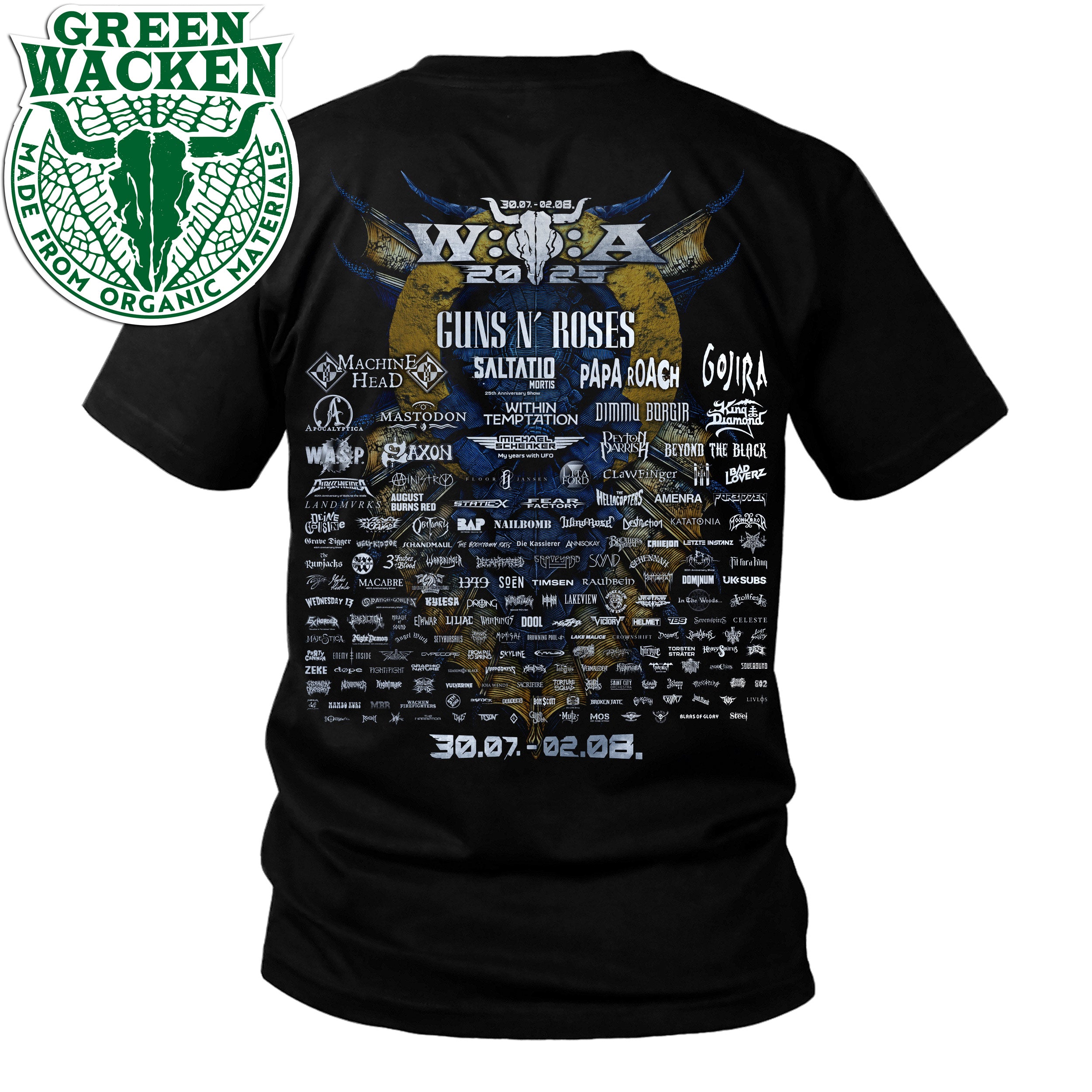 W:O:A - T-Shirt - Dragons 2025 image