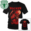 W:O:A - T-Shirt - Metal never dies