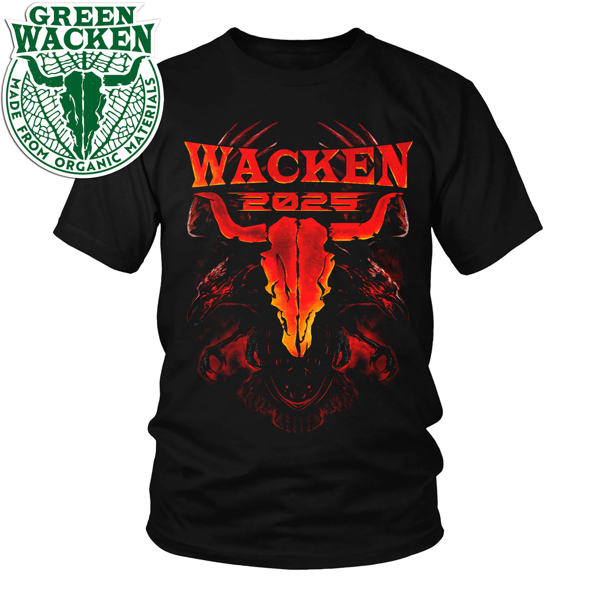 W:O:A - T-Shirt - Raven 2025