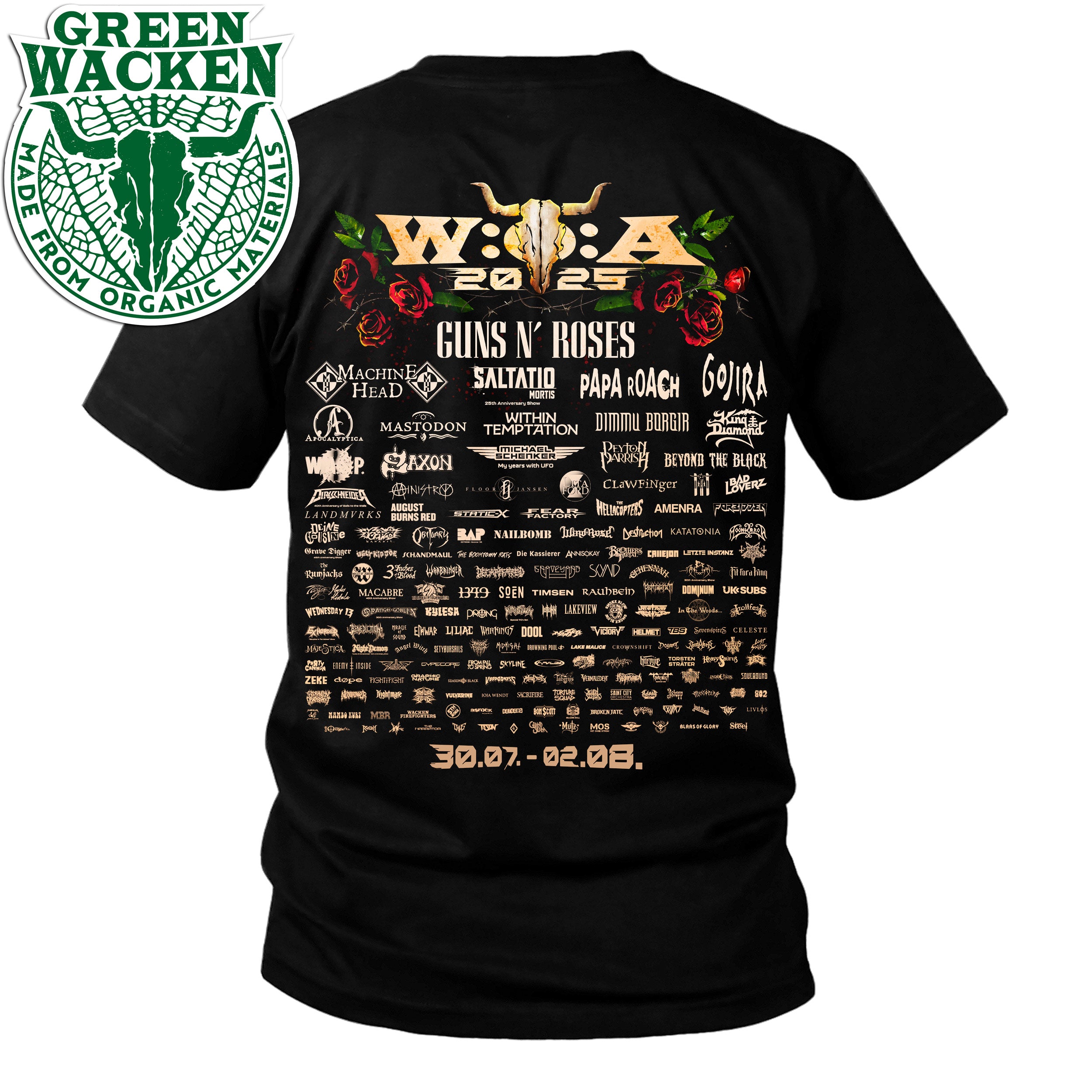 W:O:A - T-Shirt - Roses 2025 image