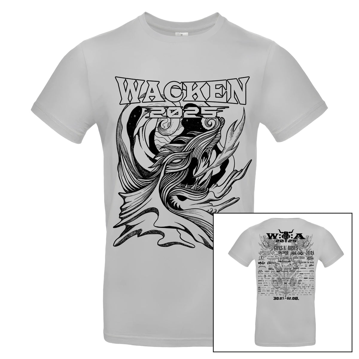 W:O:A - T-Shirt - Wyrmfire 2025