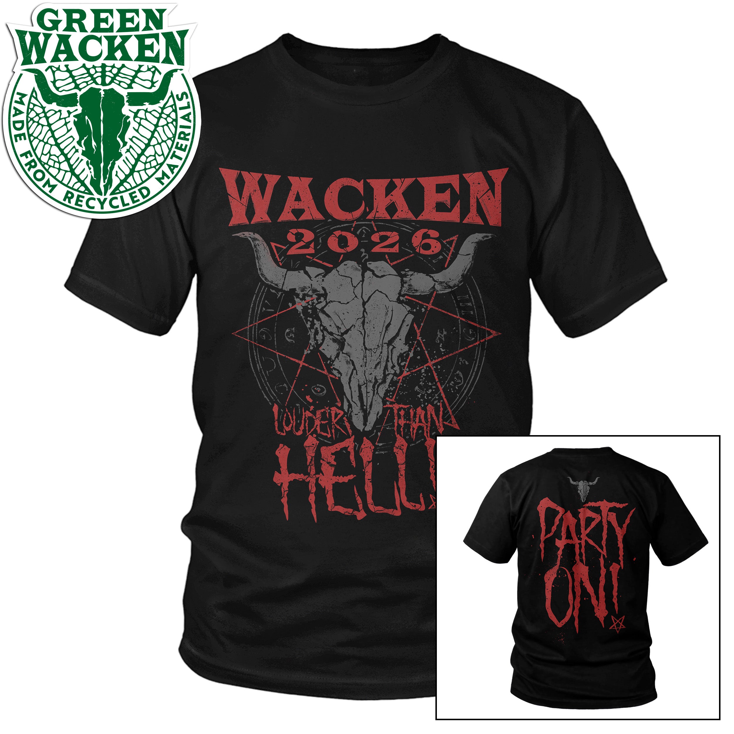 W:O:A - T-Shirt - Hell Party 2026 image