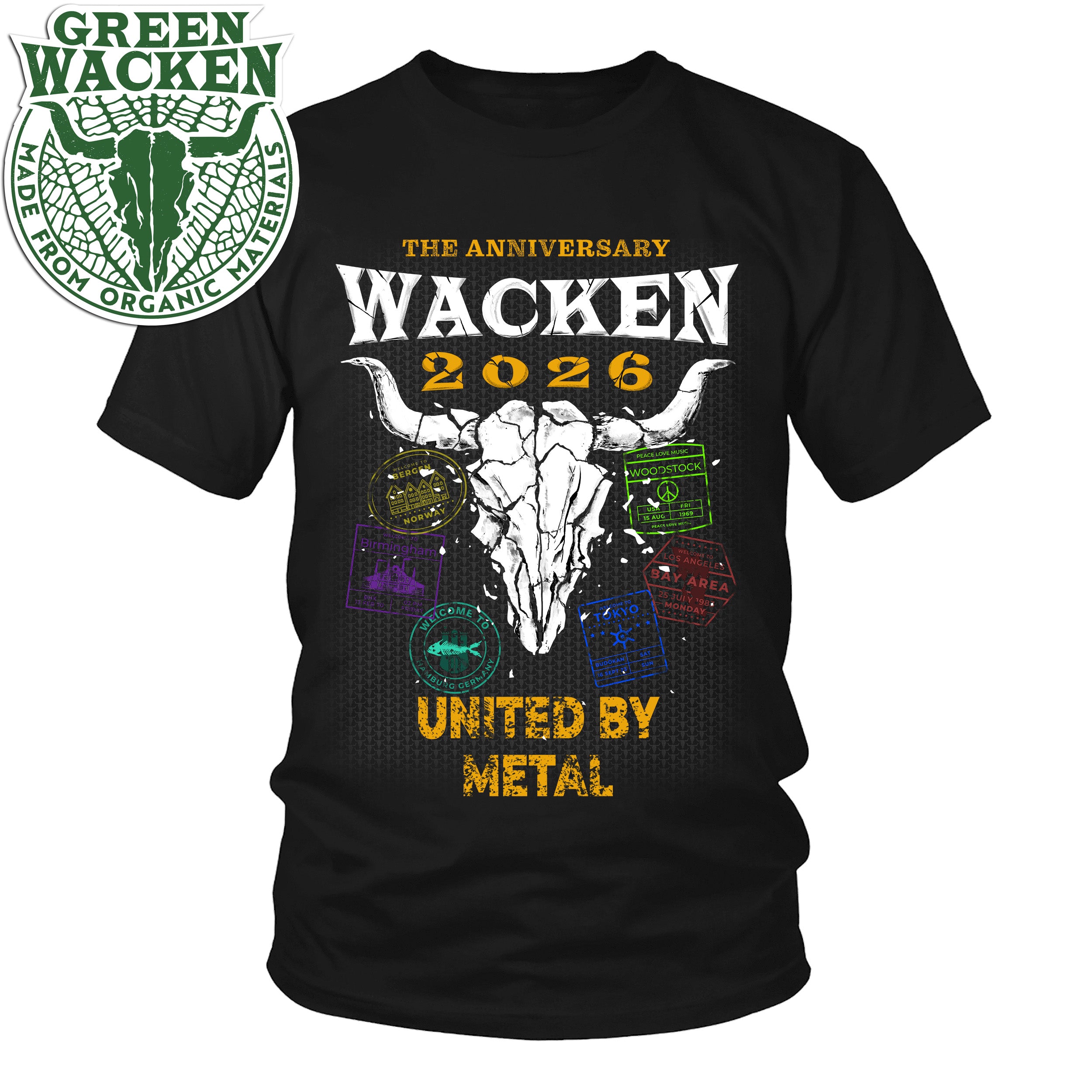 W:O:A - T-Shirt - Passport 2026 image
