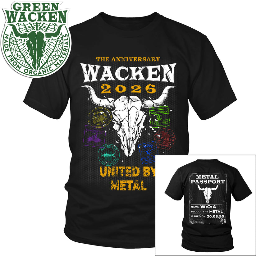 W:O:A - T-Shirt - Passport 2026