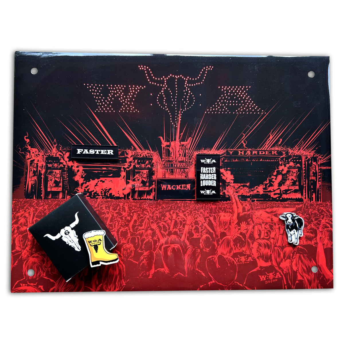 W:O:A - Adventskalender - Magnete