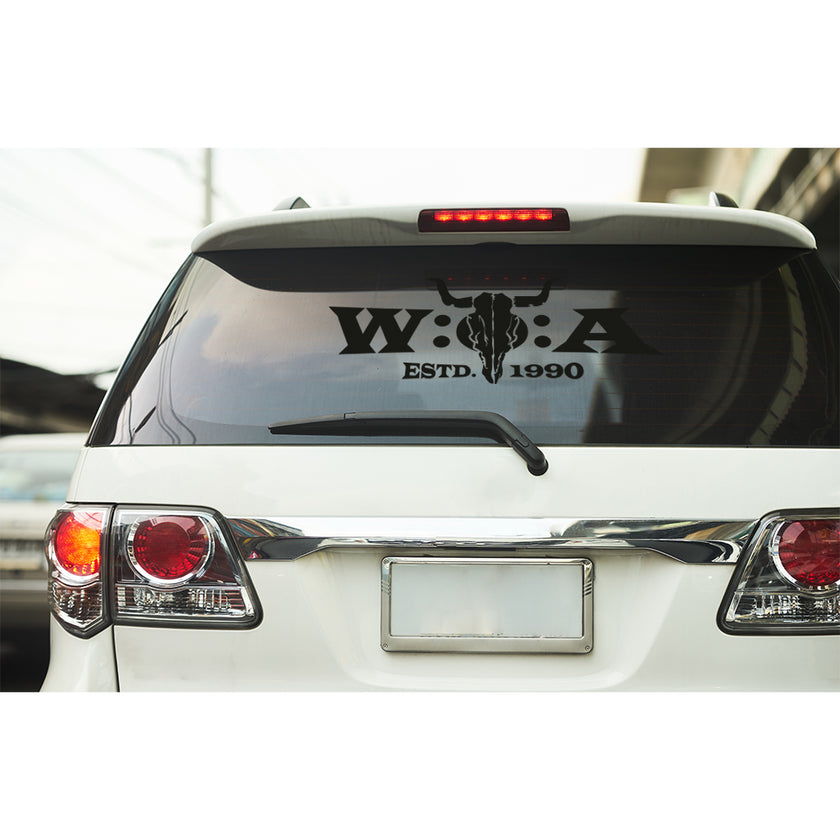 W:O:A - Car Sticker - ESTD. 1990