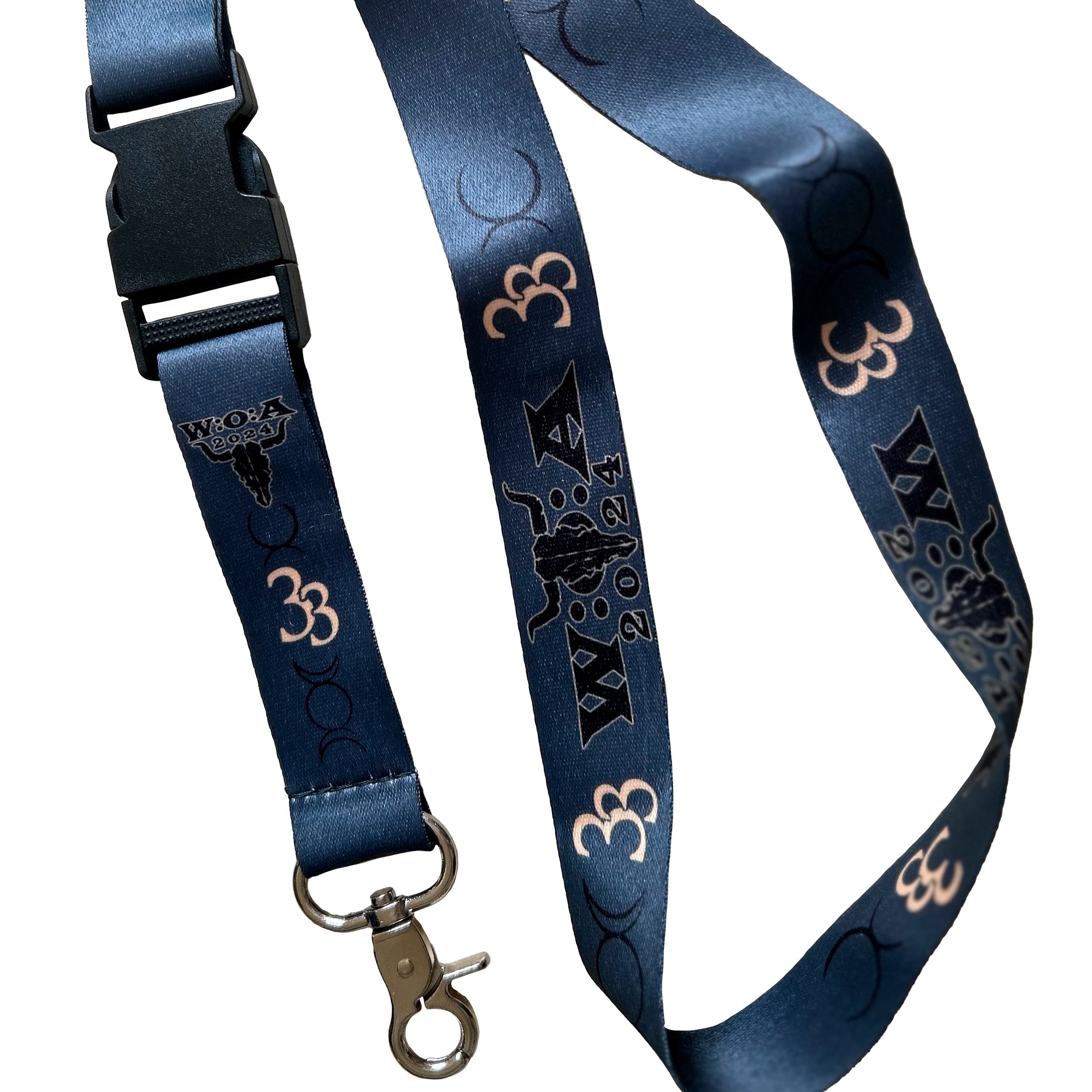 W:O:A - Lanyard 2024 - Blue image