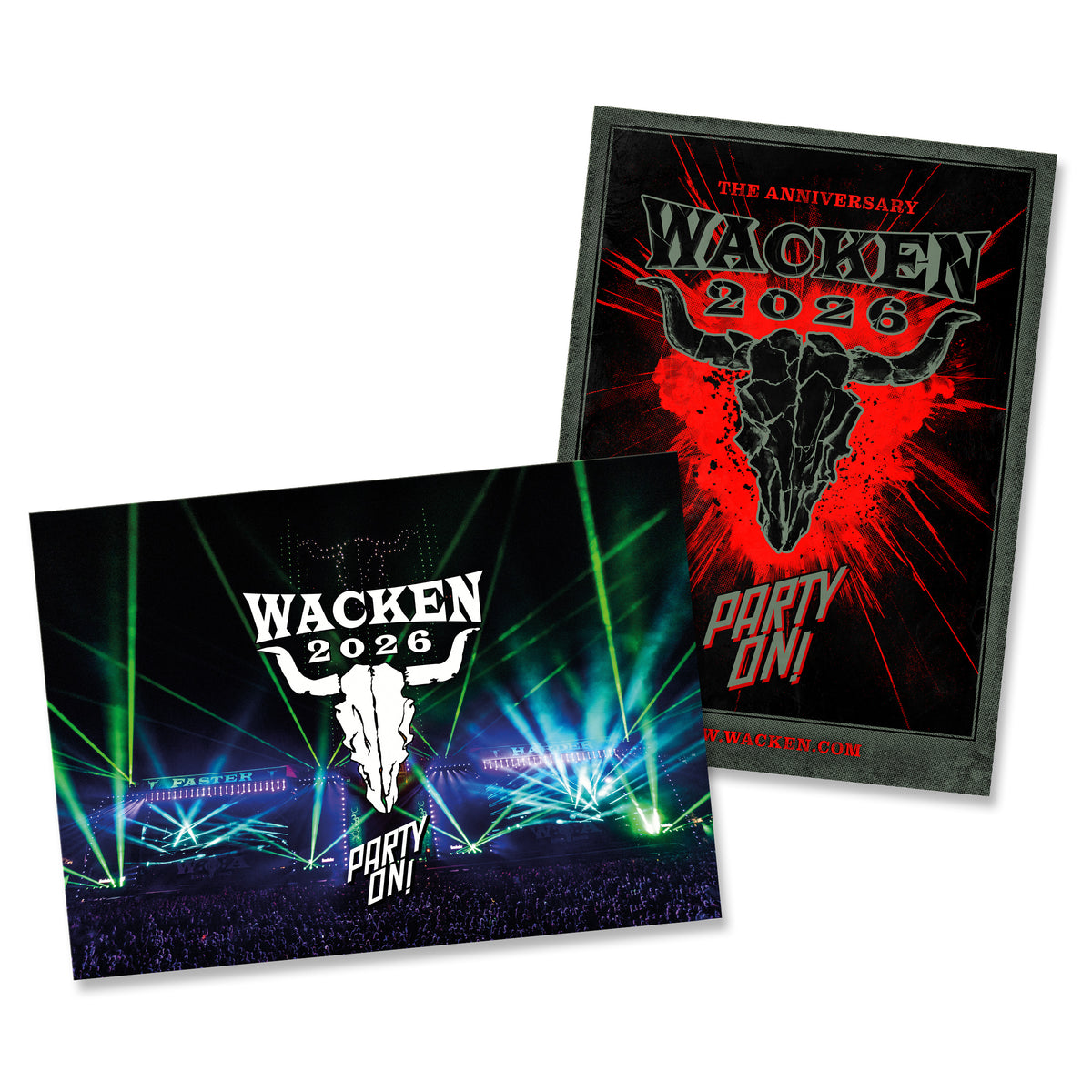 W:O:A - Postkarten 2er Set - Bundle 2026