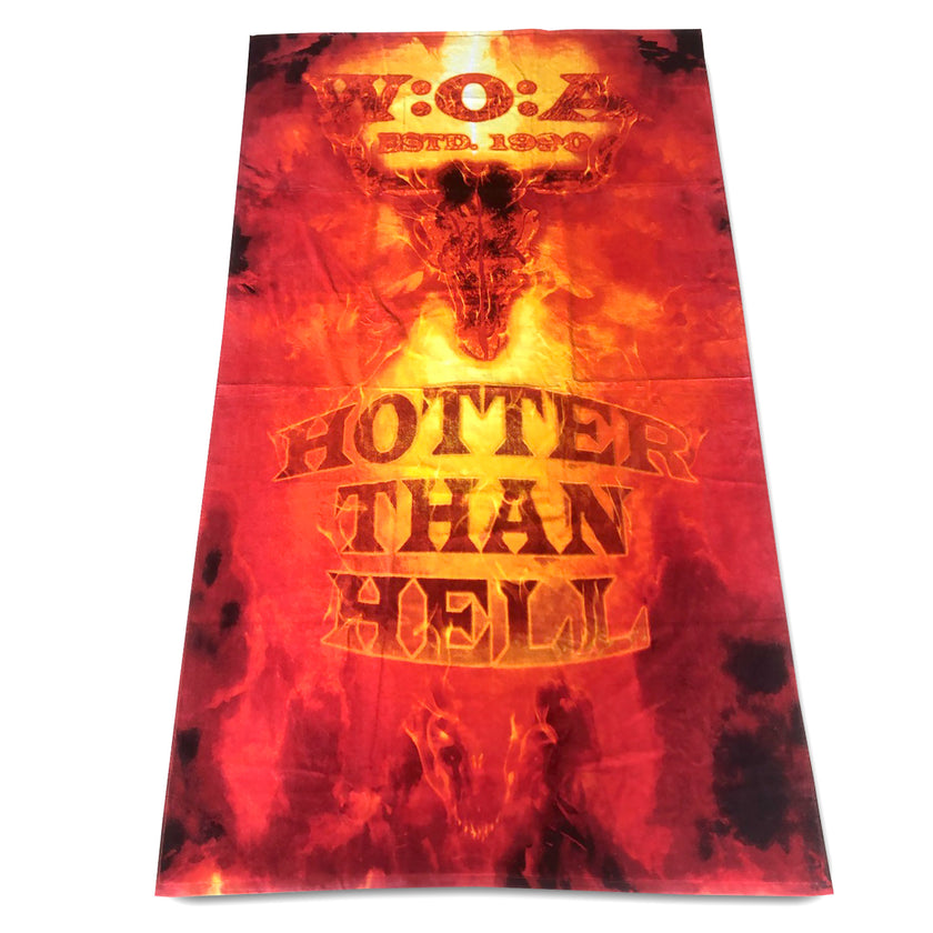 W:O:A – Sauna towel – Hotter than Hell