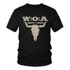 W:O:A - T-Shirt - Grey Skull Pop Out