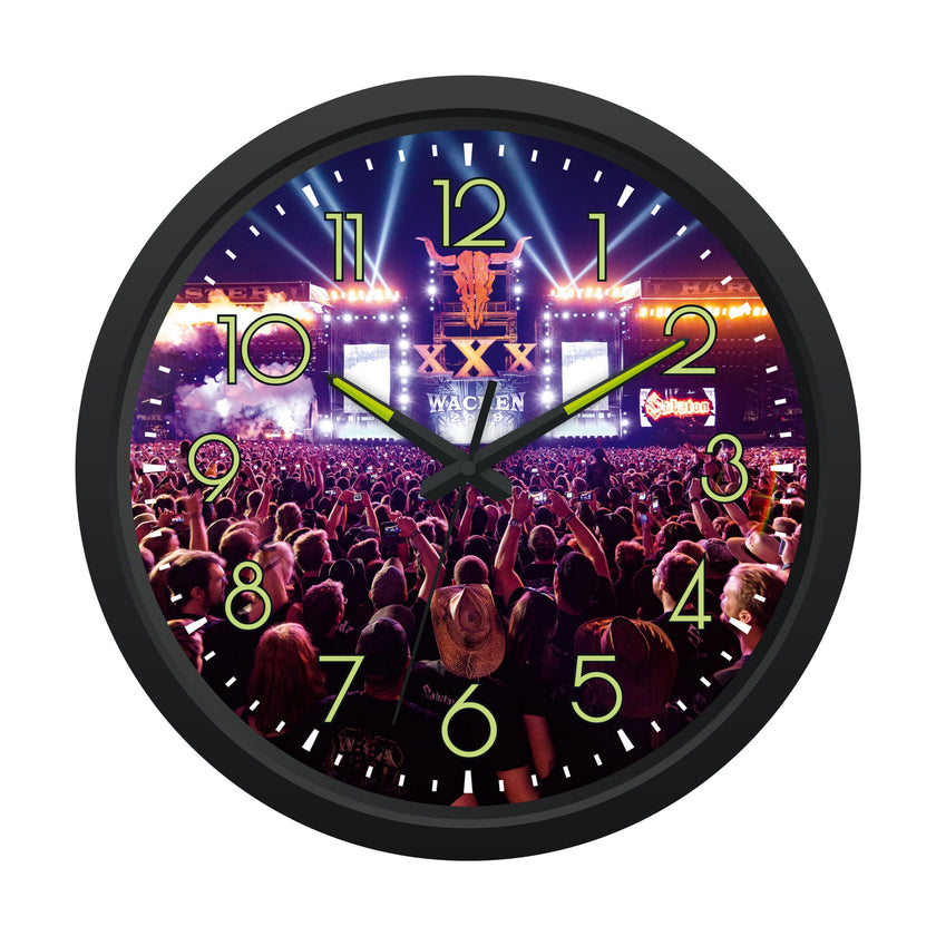W:O:A - Wall Clock - Glow In The Dark