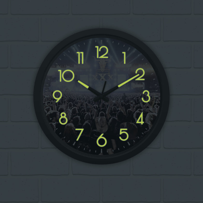 W:O:A - Wall Clock - Glow In The Dark