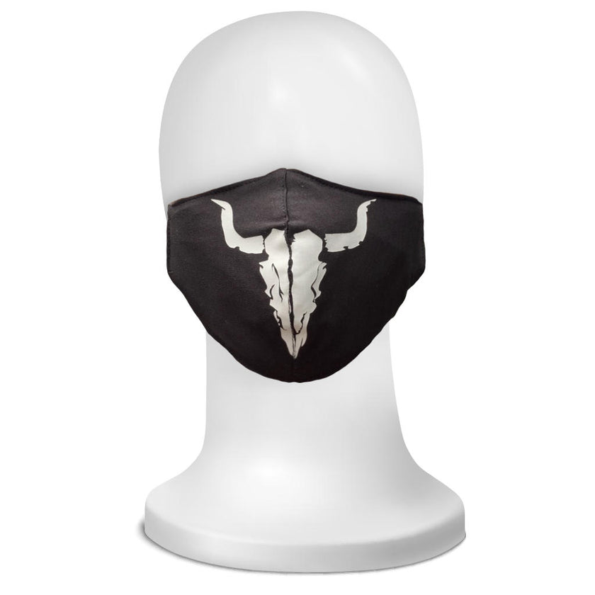 W:O:A - Face Mask Bullhead - White
