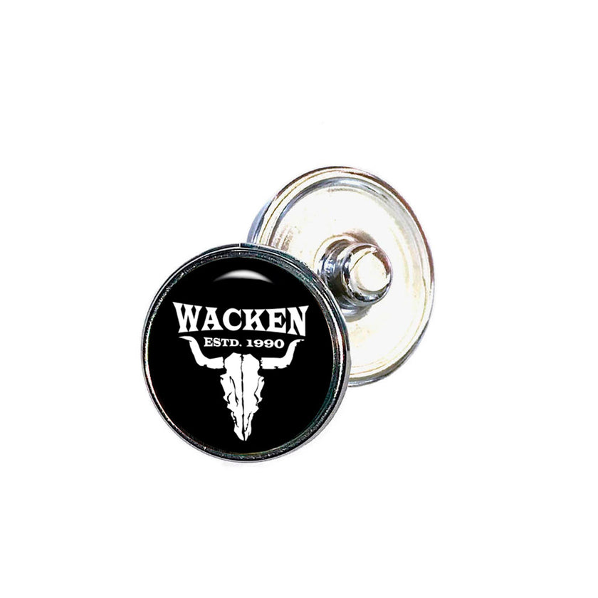 W:O:A - Druckknopf - Wacken Logo