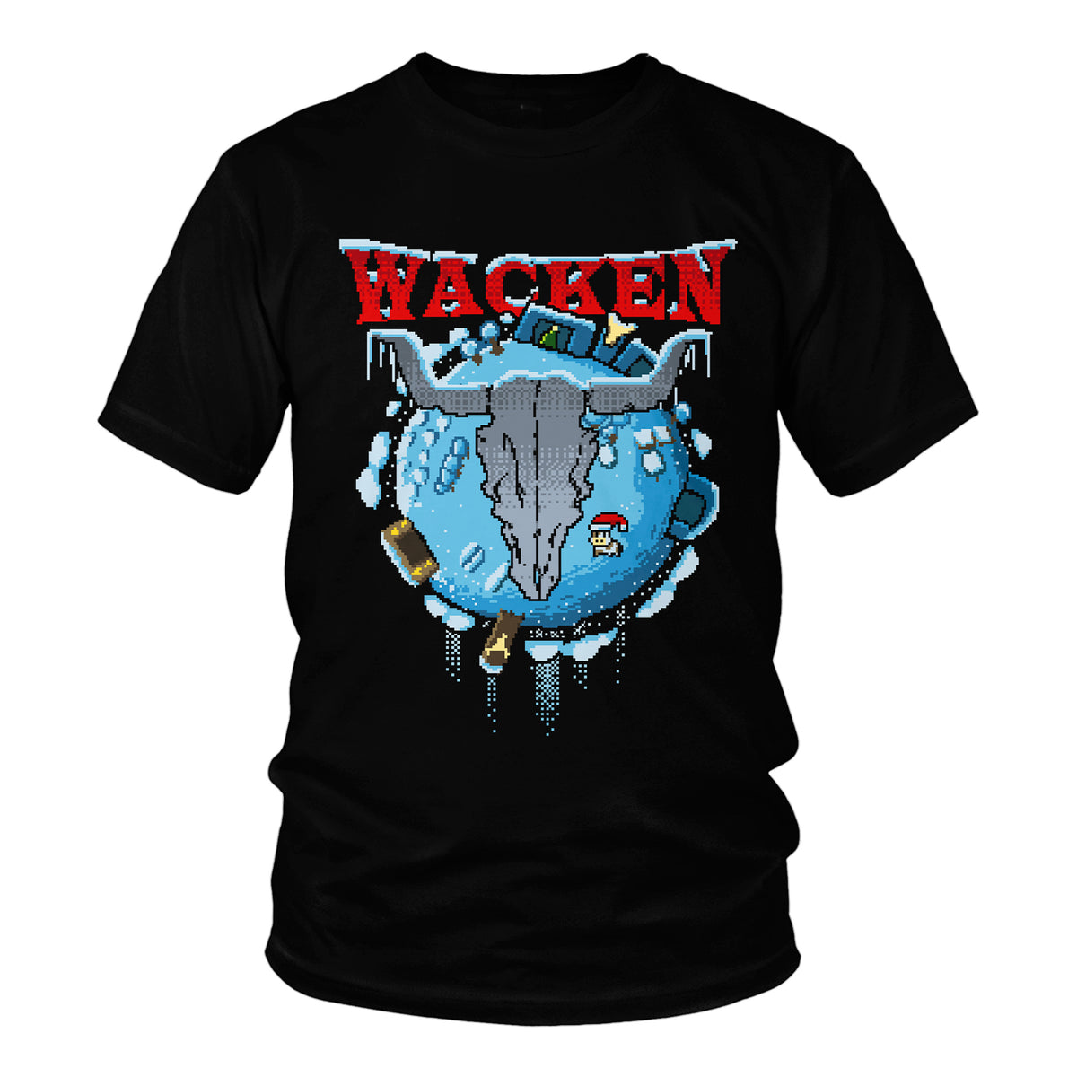 W:O:A - T-Shirt - Tiny Planet Winter