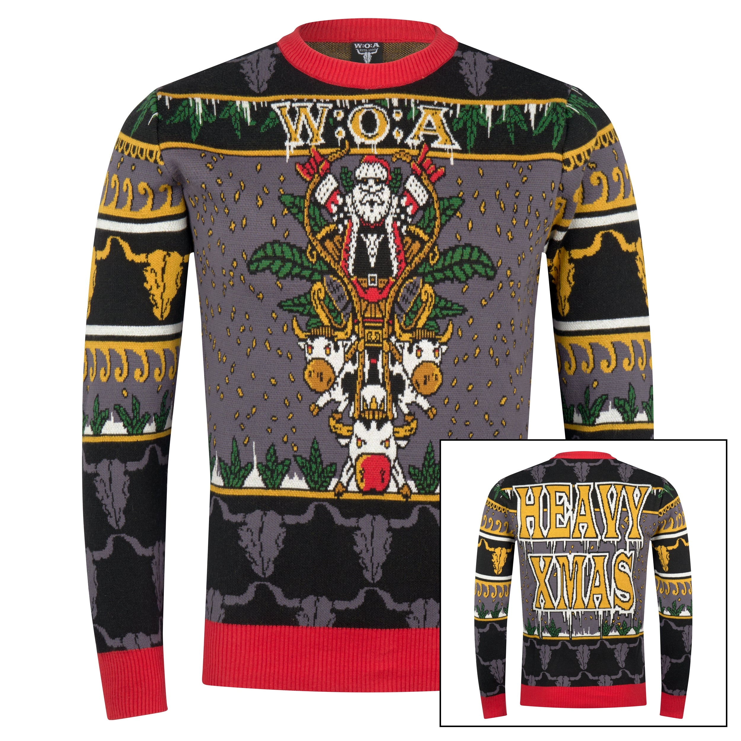 W:O:A - Ugly Sweater - Santa Cows image