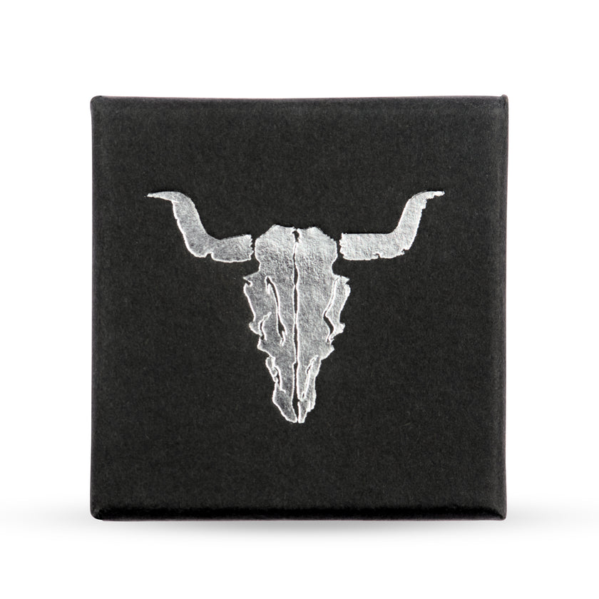 W:O:A - Stud earrings set of 2 - Bullhead black