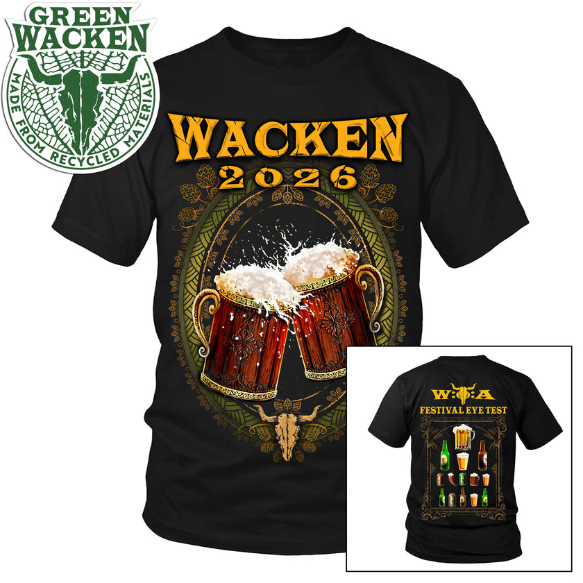 W:O:A - T-Shirt - Beer Check