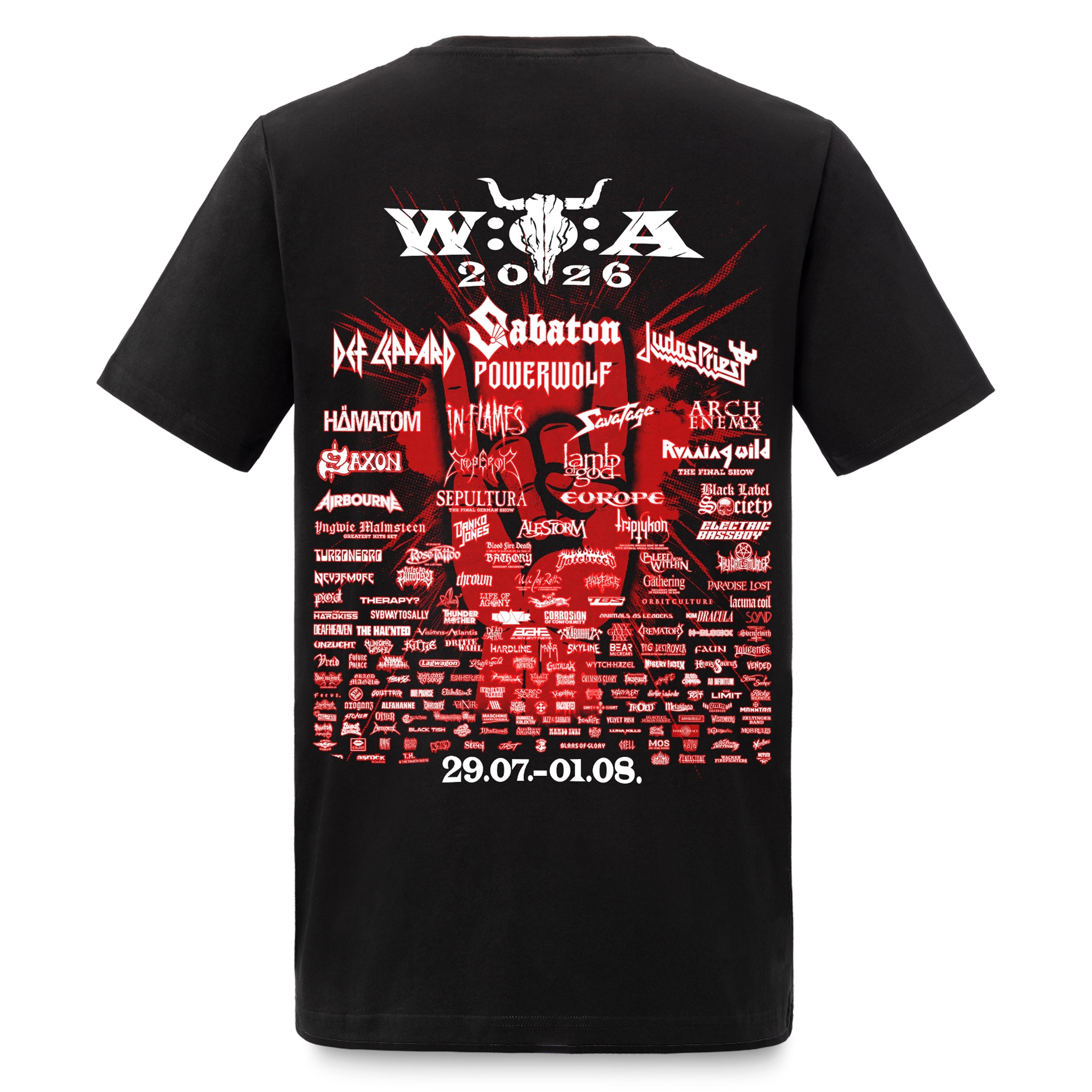 W:O:A - T-Shirt - One World One Crowd 2026 image