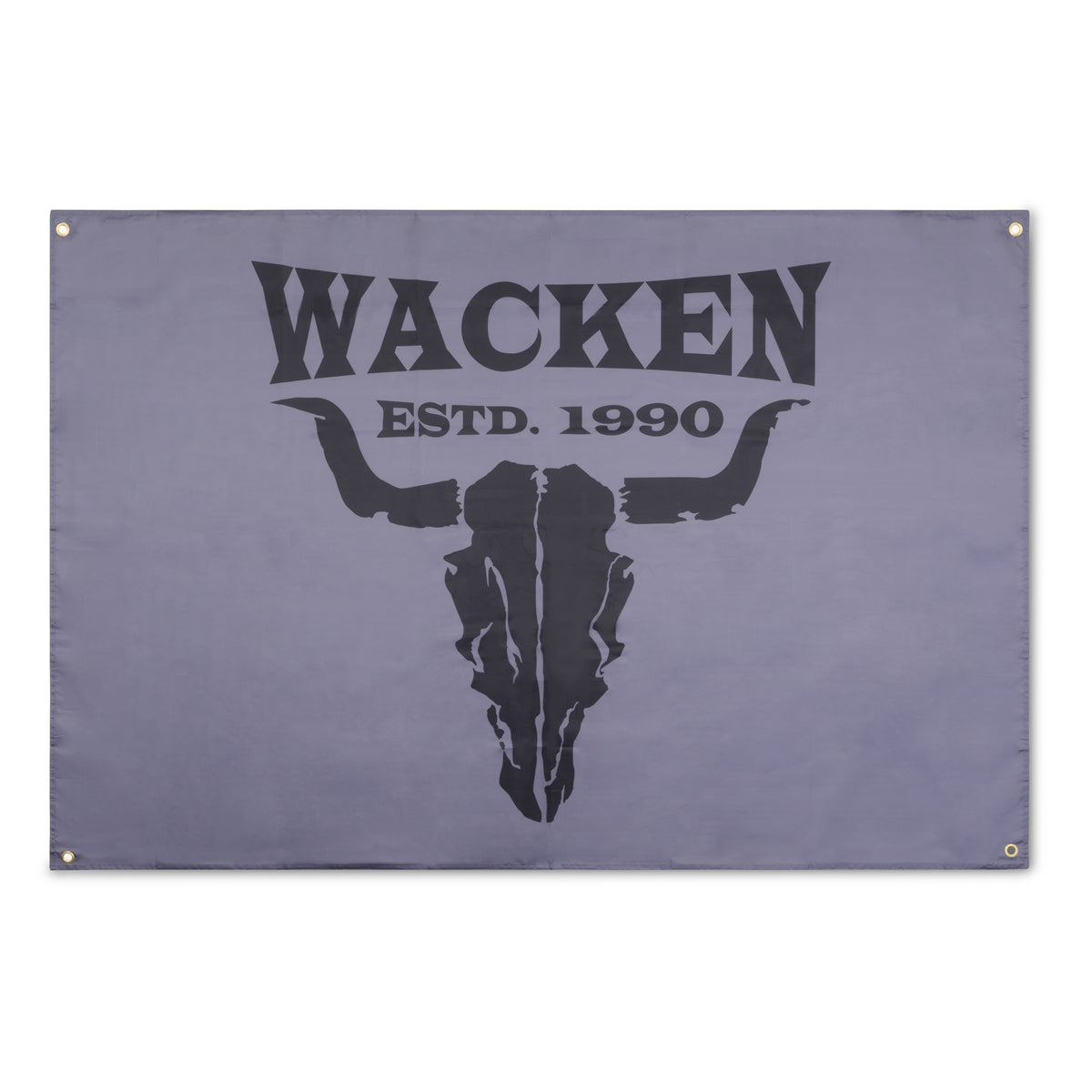 W:O:A - Flagge - grau zeitlos