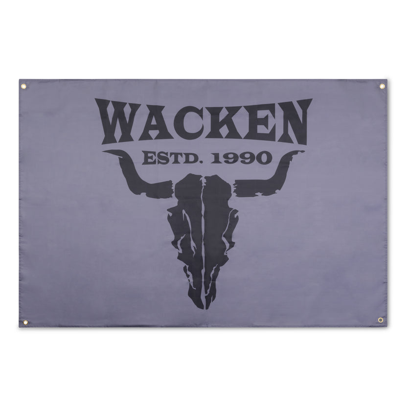 W:O:A - Flagge - grau zeitlos